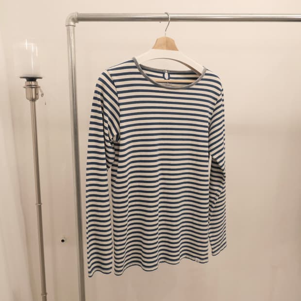 비즈빔 스트라이프 롱슬리브