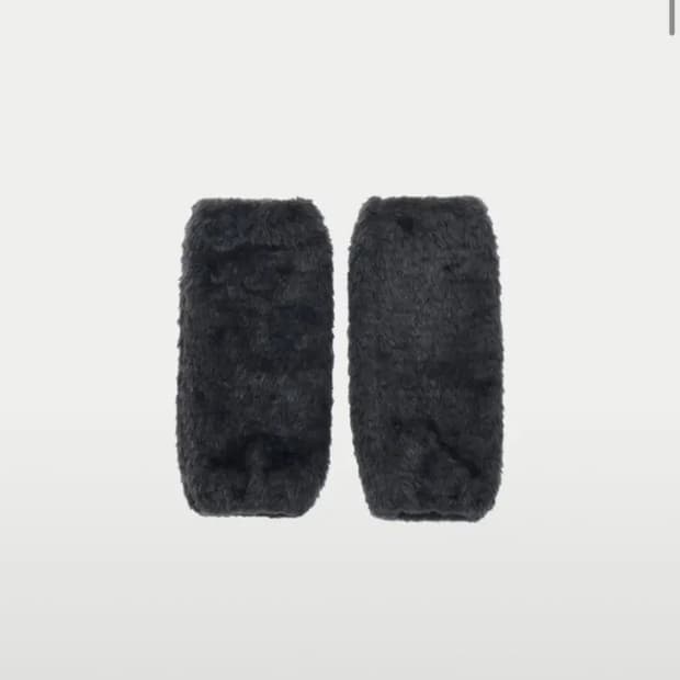 아모멘토 퍼 레그워머 차콜