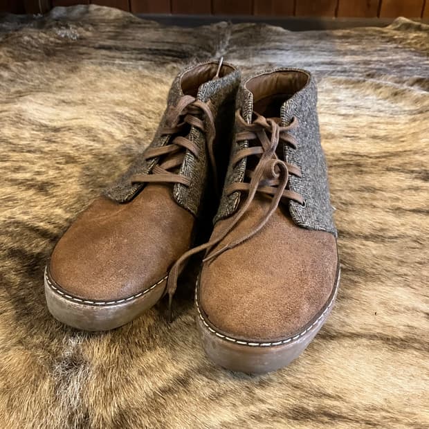 UGG 헤링본 트위드 처카부츠 US10