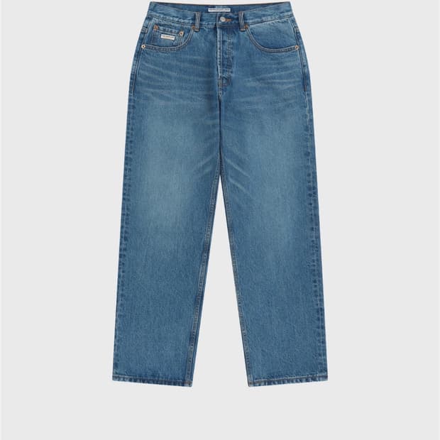 CREST VTG WASHED DENIM PANTS / Indigo