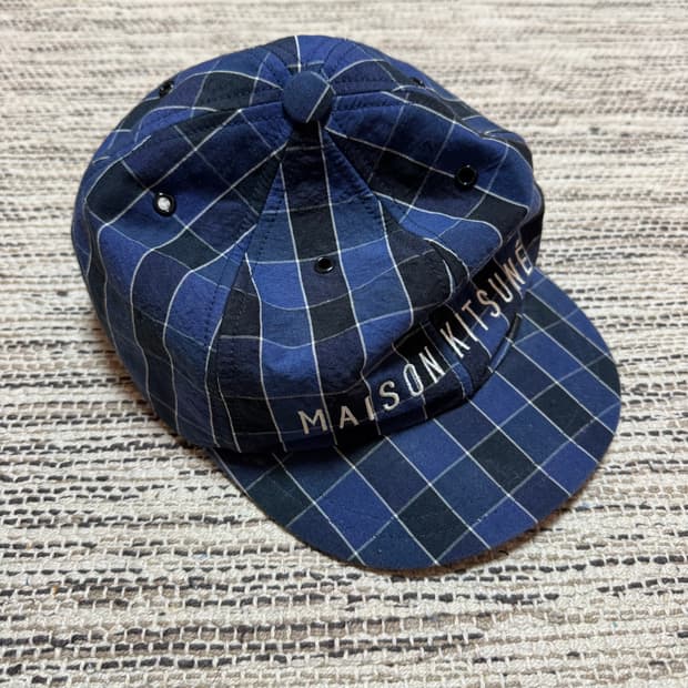 메종키츠네 모자