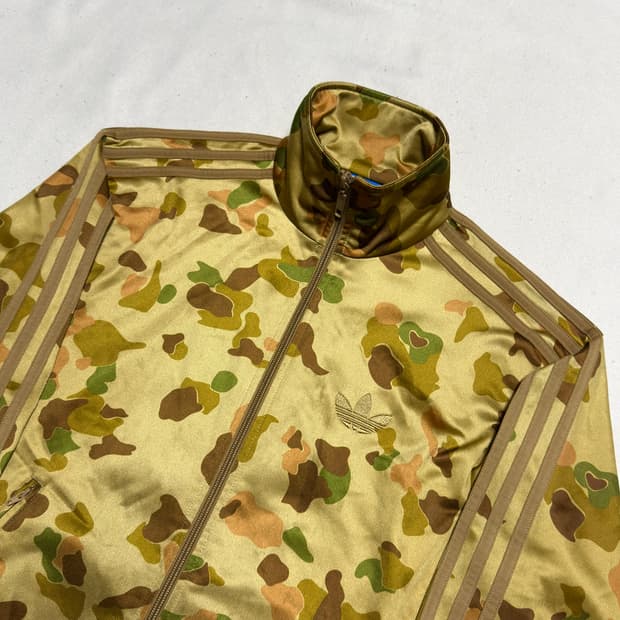 90 아디다스 파이어버드 카모 트랙탑 