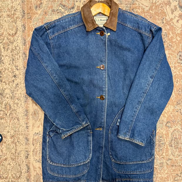 LLbean 데님 초어자켓