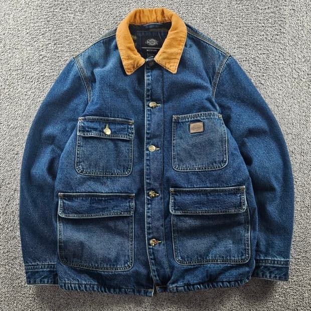 디키즈 코듀로이카라 멀티포켓 데님 초어자켓 ( M ) / 11066