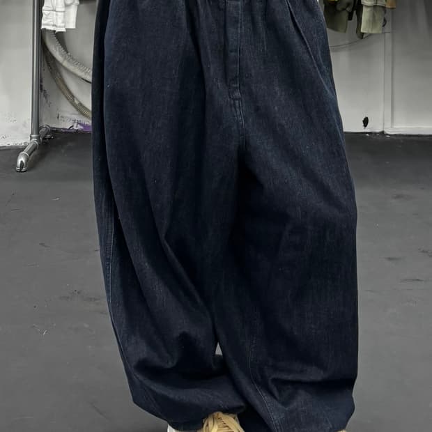 VTG 데님 벌룬팬츠