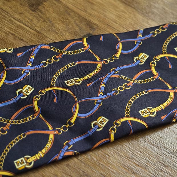 펜디 빈티지 넥타이 