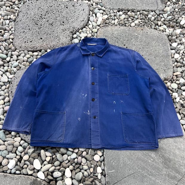 SUN FADED WASHING OLD VINTAGE 빈티지프렌치워크자켓
