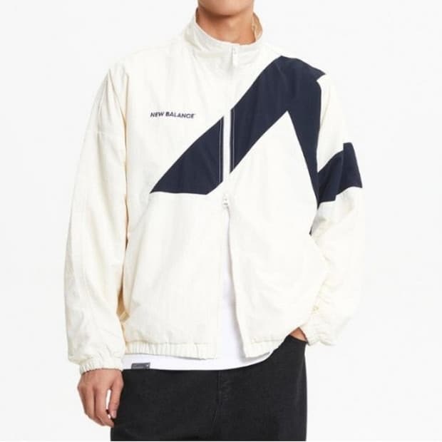 M 뉴발란스 N시그니처 웜업 바람막이 자켓