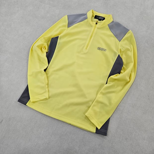 [90(M)] 코오롱스포츠 여성 반집업 등산복 티셔츠 0114YH1