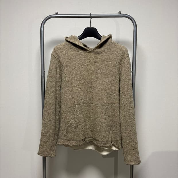 L) 레미릴리프 레이어드 울 후디 후드 티