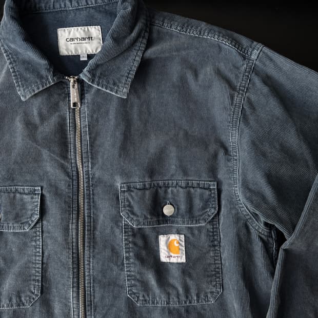 칼하트 윕 레이놀드 블루 셔츠 L