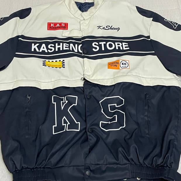 레이서 크롭 자켓 바람막이