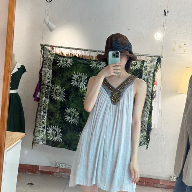 보헤미안 실버원피스