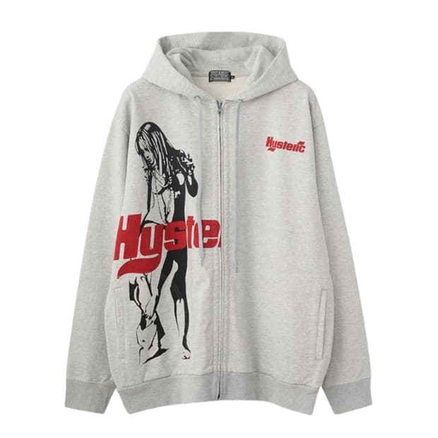 히스테릭글래머 후드집업