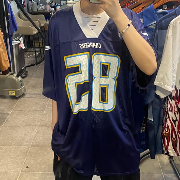 [NO.9] NFL 풋볼 져지 반팔티 네이비