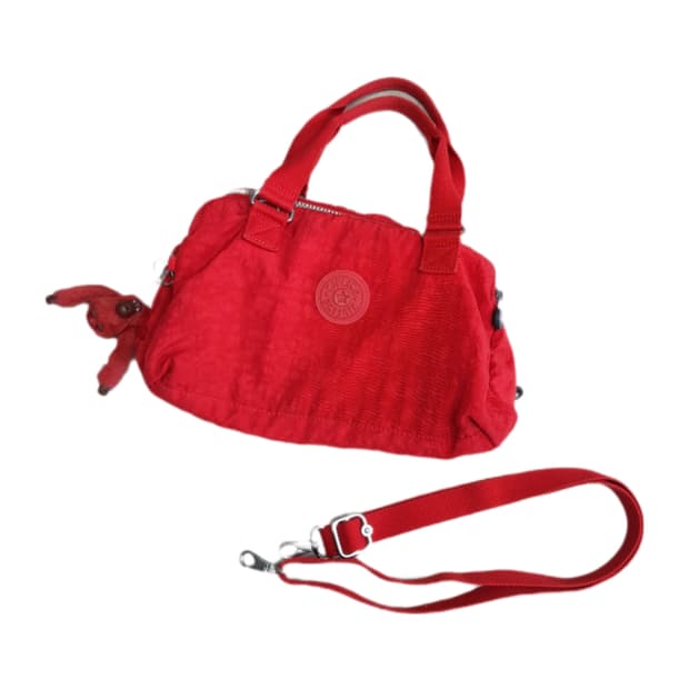 키플링 투웨이백 레드