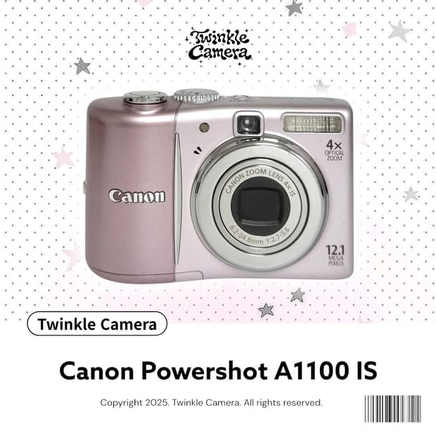 (인물추천✨) Canon 캐논 파워샷 A1100 IS