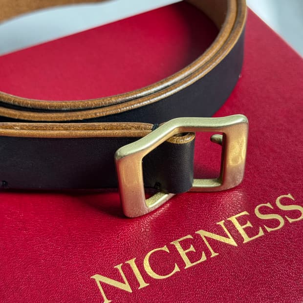 Niceness 나이스네스 case 벨트 34사이즈 새상품