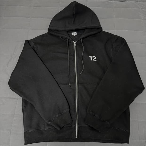 자우림 LIFE! 콘서트 MD 후드집업 블랙 XL 사이즈 새상품