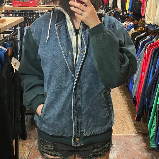 [HI] 빈티지 하이브리드 자켓