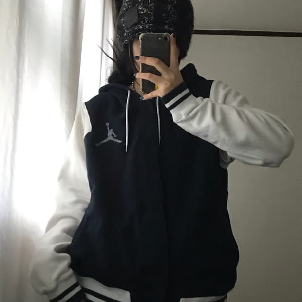 조던 후드 바시티자켓