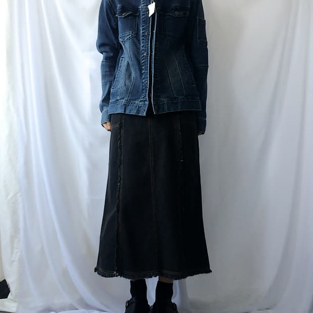 Washing denim jacket