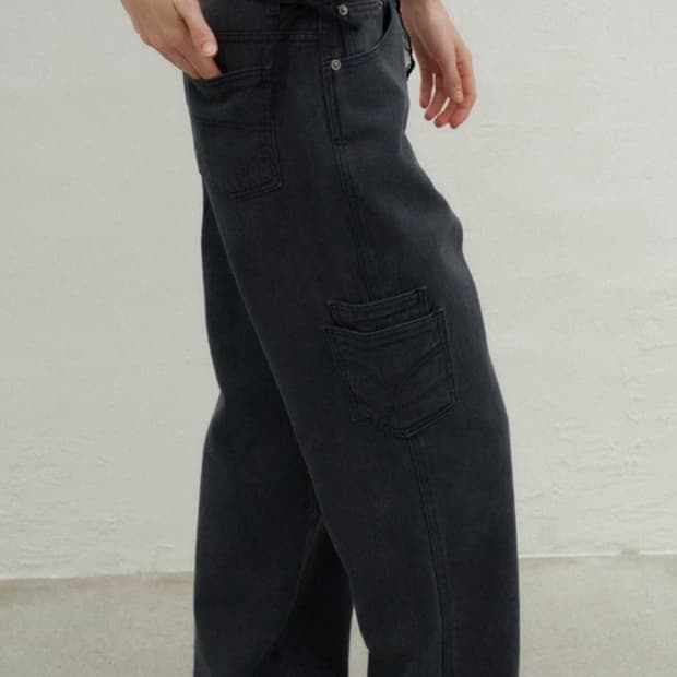 FOETO 포에토 블랙 카펜터 팬츠 M