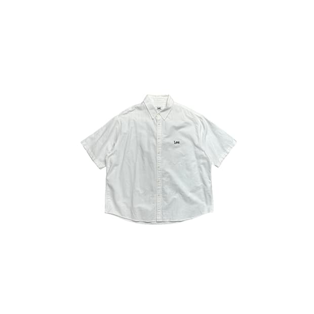 Lee 화이트 반팔 셔츠