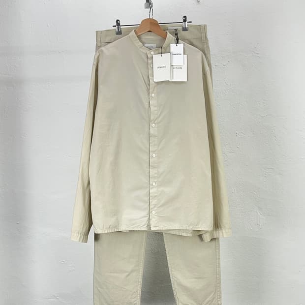 르메르 21ss 컨버터블 넥라인 오버사이즈 셋업