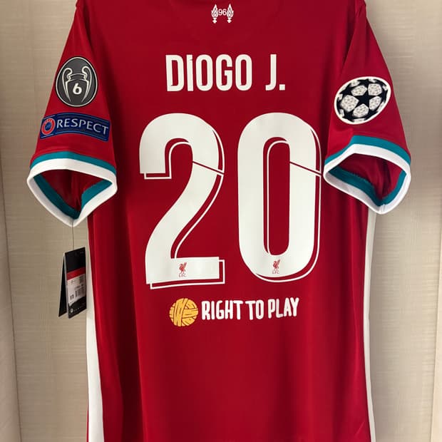 20-21 리버풀 챔스 디오구 조타 홈 유니폼 정품