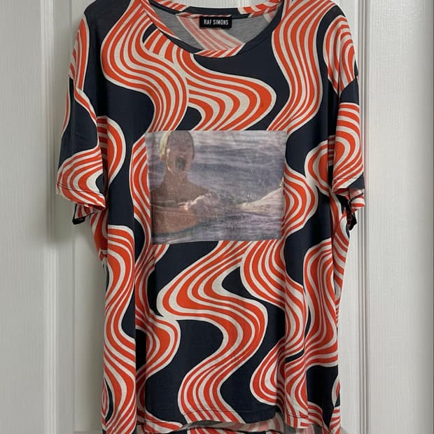 Raf Simons 15SS  Swimmer Printed T Shirt