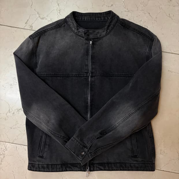 빈티지 라이더 바람막이 자켓