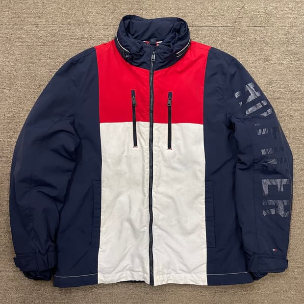 (XL) Tommy 타미힐피거 바람막이 자켓 