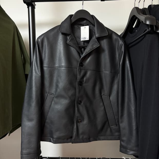 H&M 코티드 셔츠 재킷 레귤러핏