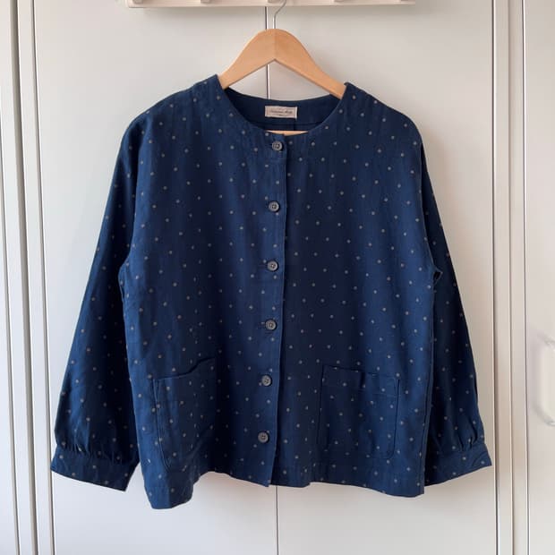 Sm2 사만사모스 도트 포켓 블라우스