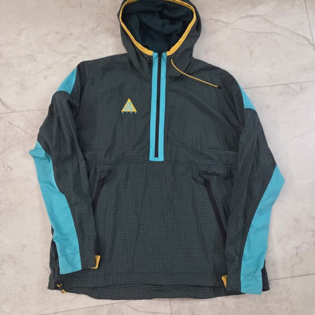 M 나이키 ACG 우븐 아노락 제이드 US