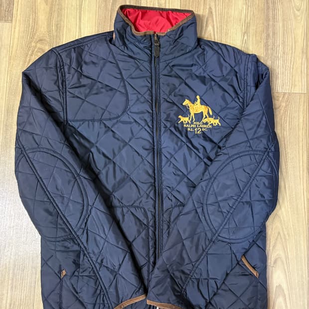 폴로 랄프로렌 양면 퀼팅 자켓
