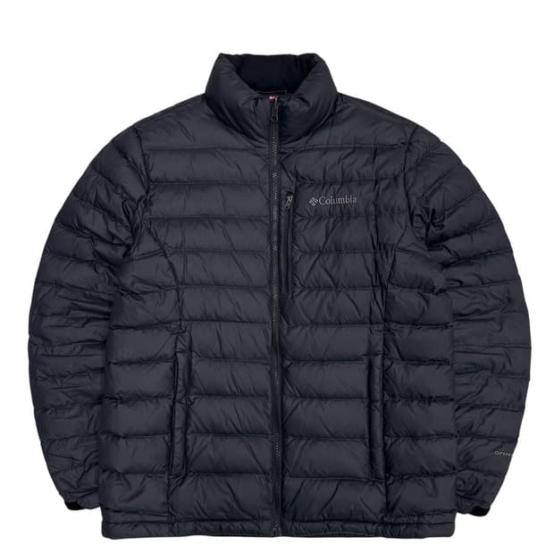 컬럼비아 옴니히트 구스다운 경량패딩 차콜 (L)