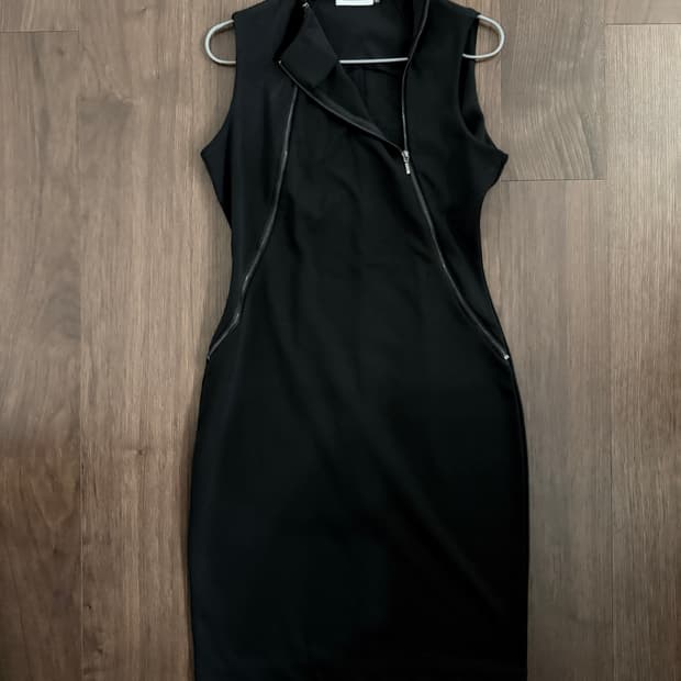 켈빈클라인 지퍼 원피스