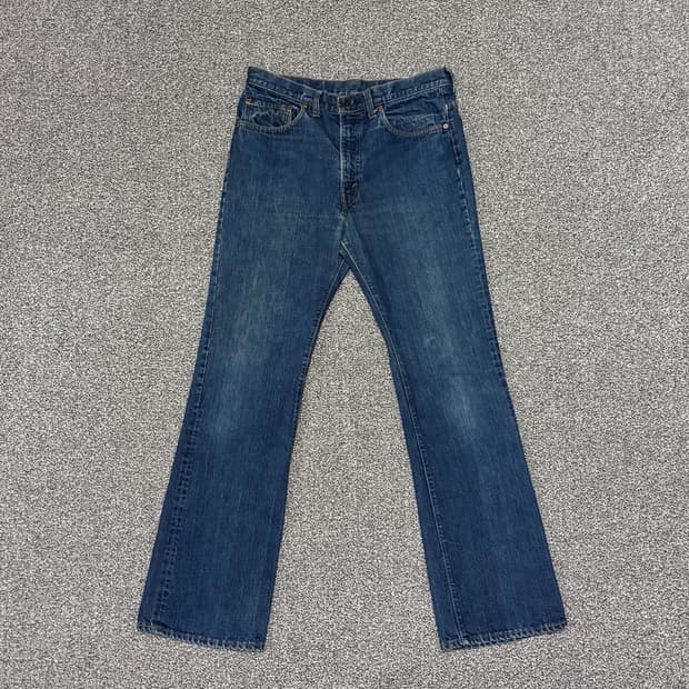 70s 빈티지 리바이스 517 66 전기 허리43cm