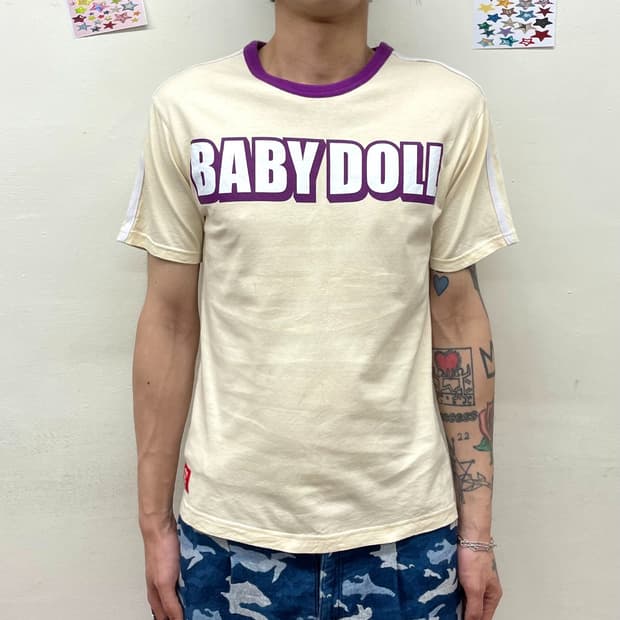 Baby Doll Purple Accentuated T-shirt