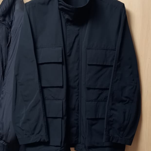 에잇세컨즈 쉘파카 야상 자켓 블랙 XL