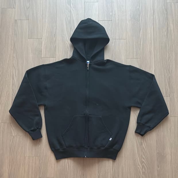 90s 러셀 애슬레틱 후드 집업