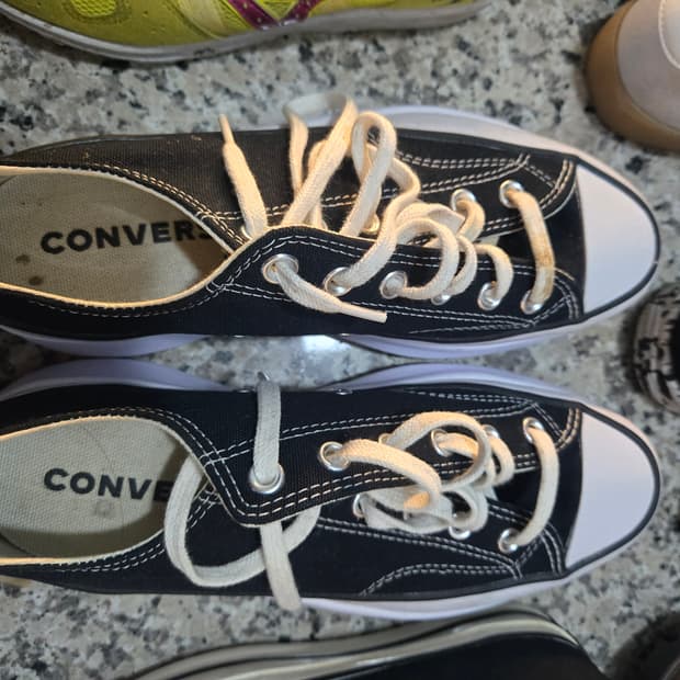 컨버스 런스타 하이크 로우 블랙 260