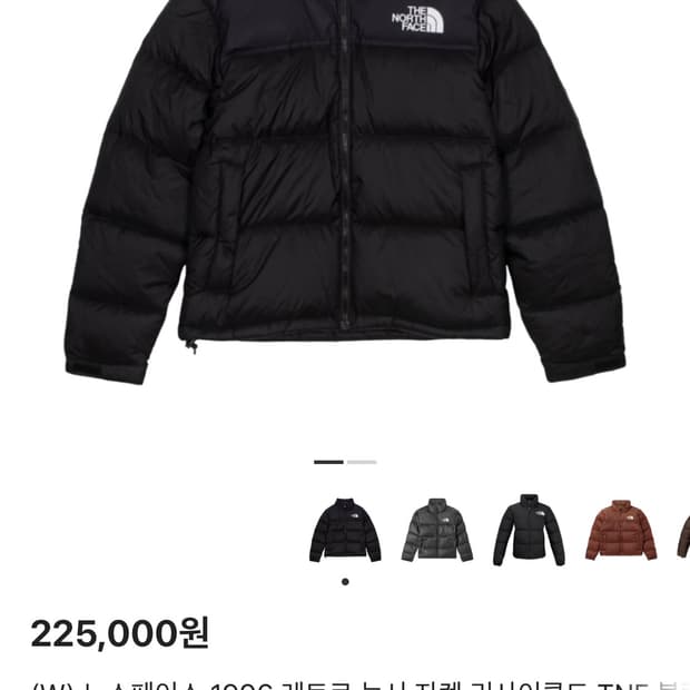 노스페이스 1996 레트로 눕시 여성