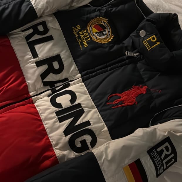 폴로 빅포니 독일 레이싱 패딩