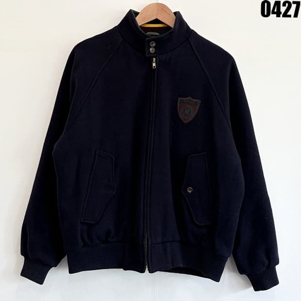 폴로 랄프로렌 울 집업 자켓 네이비 M 0427 