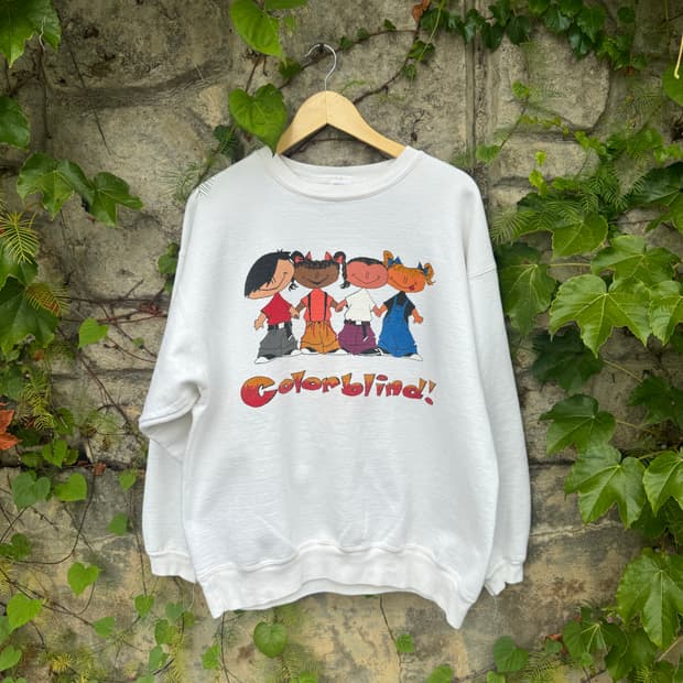 8~90s cotton deluxe 멀린 프린팅 빈티지 스웻셔츠 맨투맨