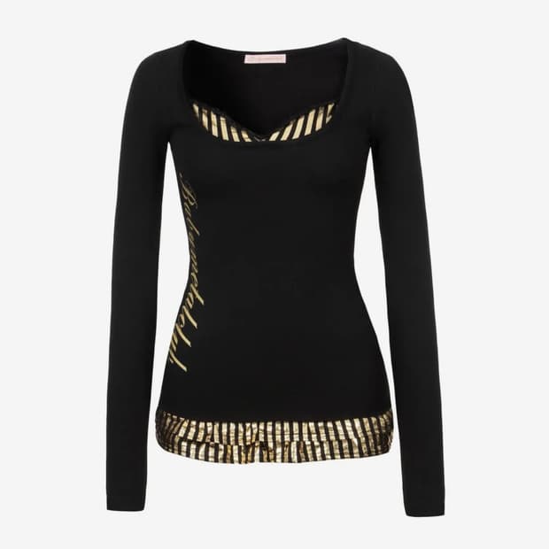 베이비메탈클럽 디스코 프릴 탑 블랙