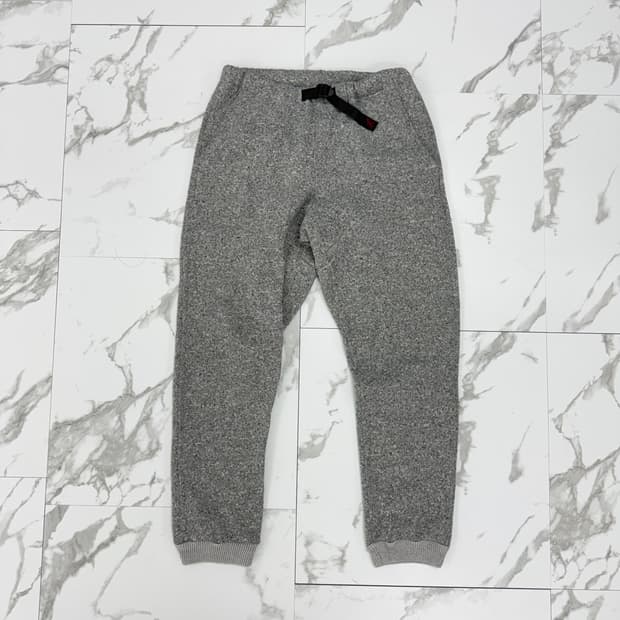 그라미치 플리스 니트 조거 팬츠